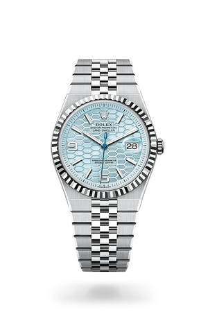 Rolex Oyster Perpetual Land Dweller Light Blue Men