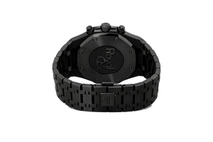 AP Royal Oak All Black Blue Dial Men