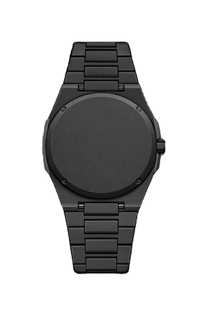 Carbon Silver Dial Men
