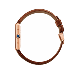 Cartier Tank Brown/Rosegold Men
