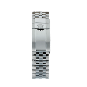 Rolex Oyster Datejust Glassy Back White Dial Men