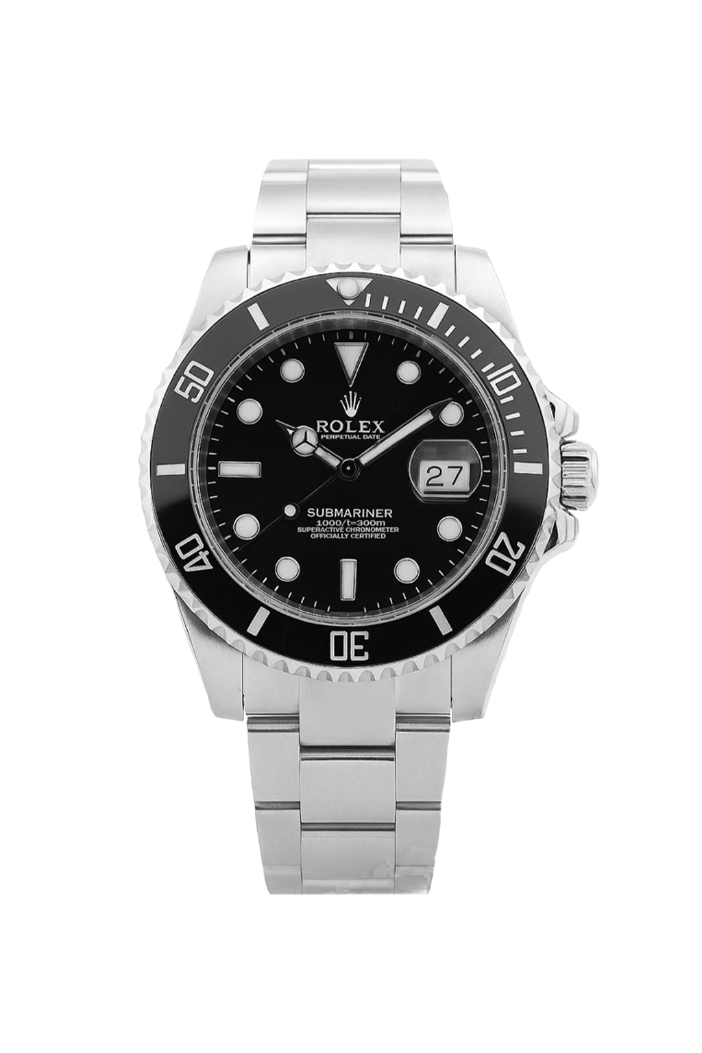 Rolex Submariner Silver/Black Men