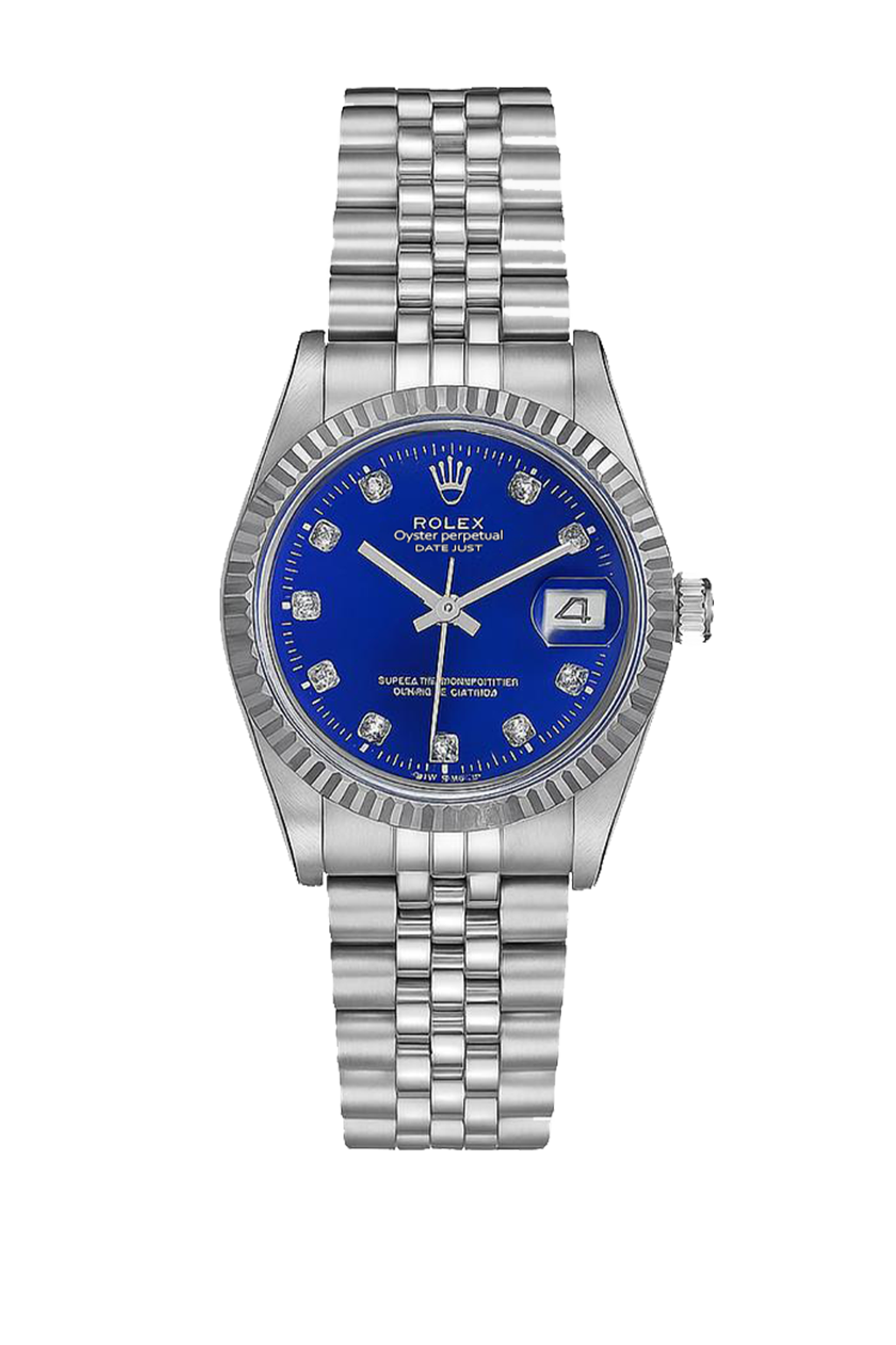 Rolex Datejust Blue Dial Women