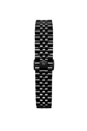 Rolex Oyster Datejust Glassy Back All Black Men