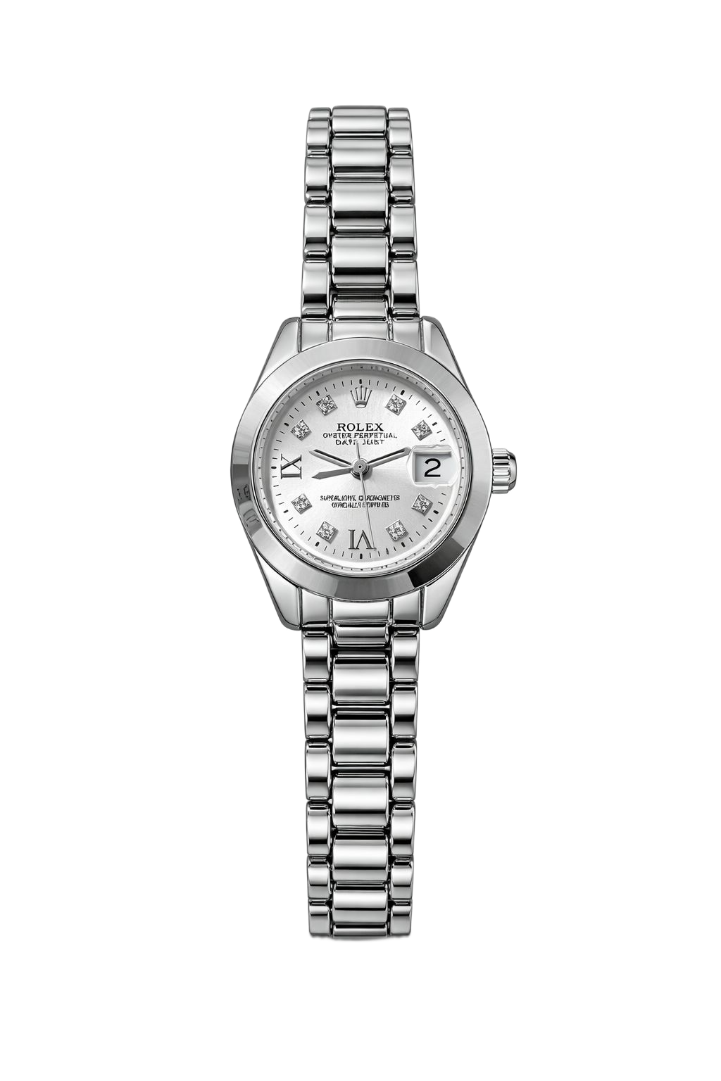 Rolex Datejust All Silver Dial Women Small