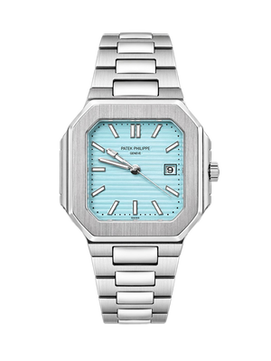 Patek Philippe Cubitus Silver Light Blue Dial Men