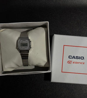 Casio Digital All Silver Women