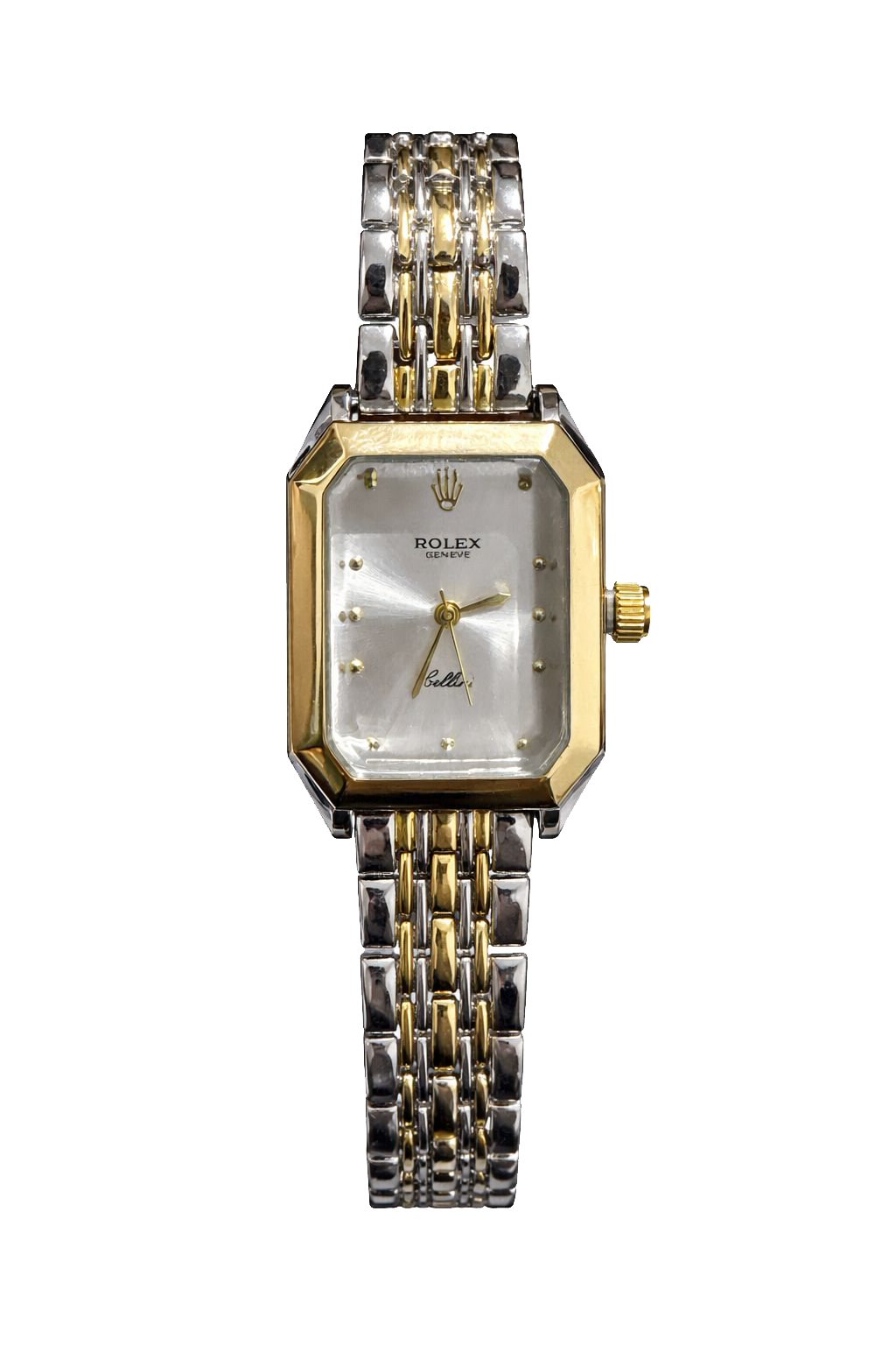 Rolex Silver/Gold Vintage Women