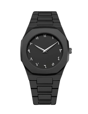 Carbon Silver Dial Men