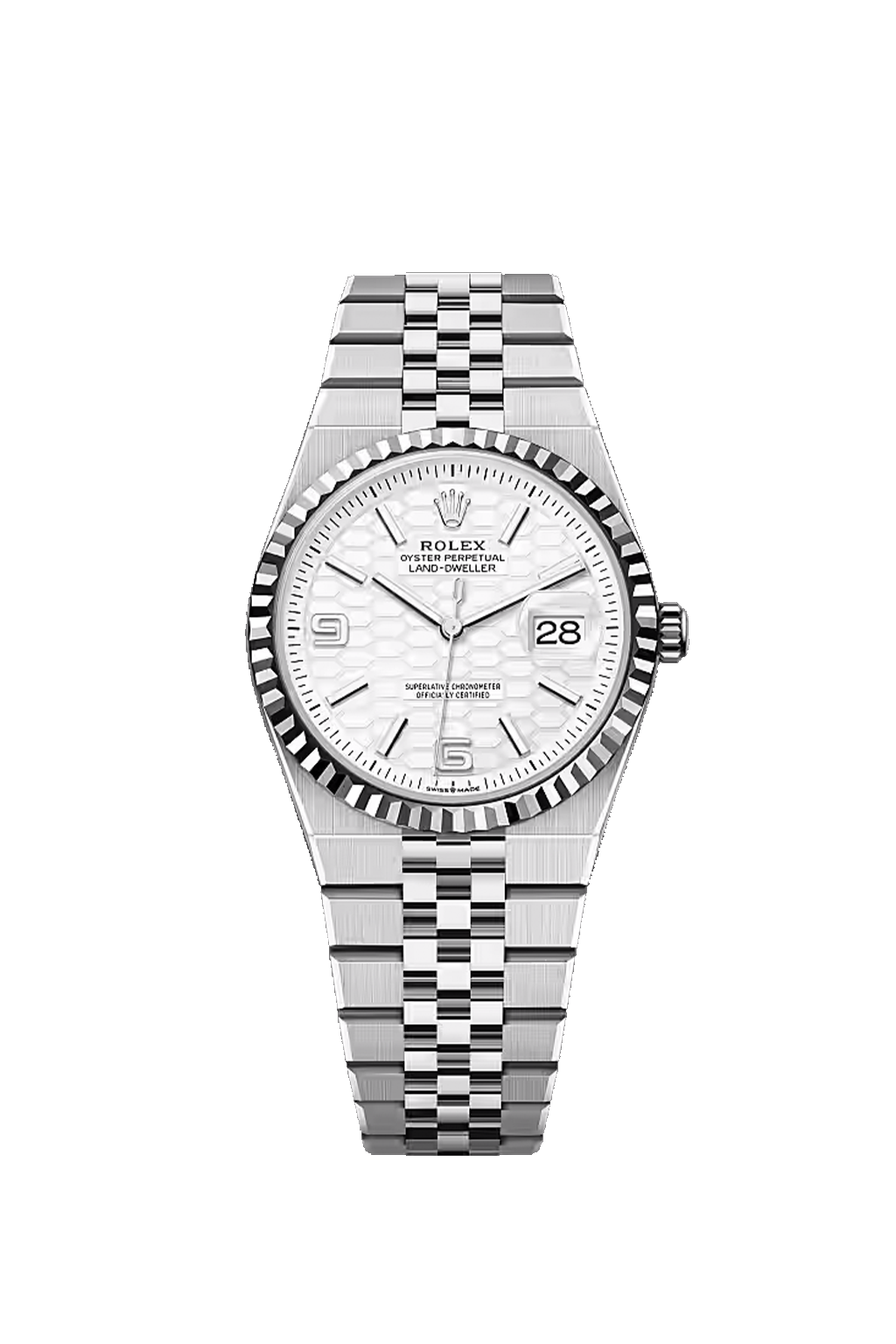 Rolex Oyster Perpetual Land Dweller White Men