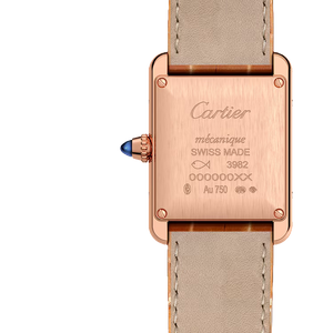 Cartier Tank Brown/Rosegold Men