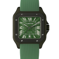 Cartier Rubber Green Men