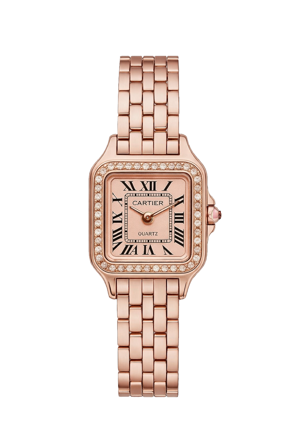 Cartier Santos Rose Gold Women