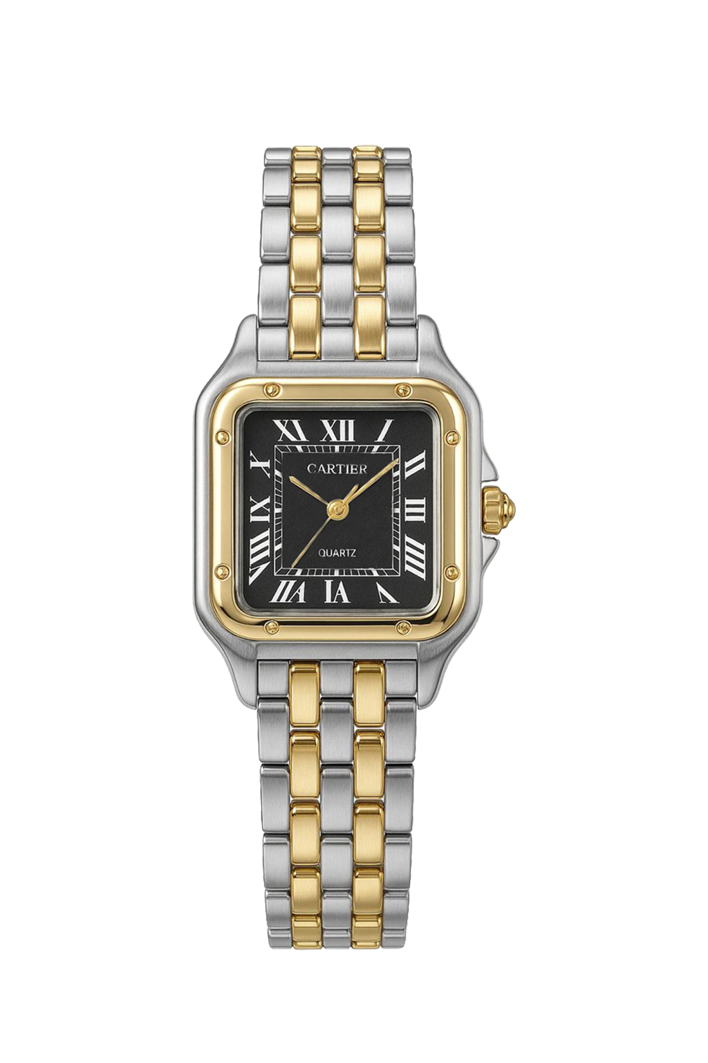 Cartier Quartz Black Dial Women