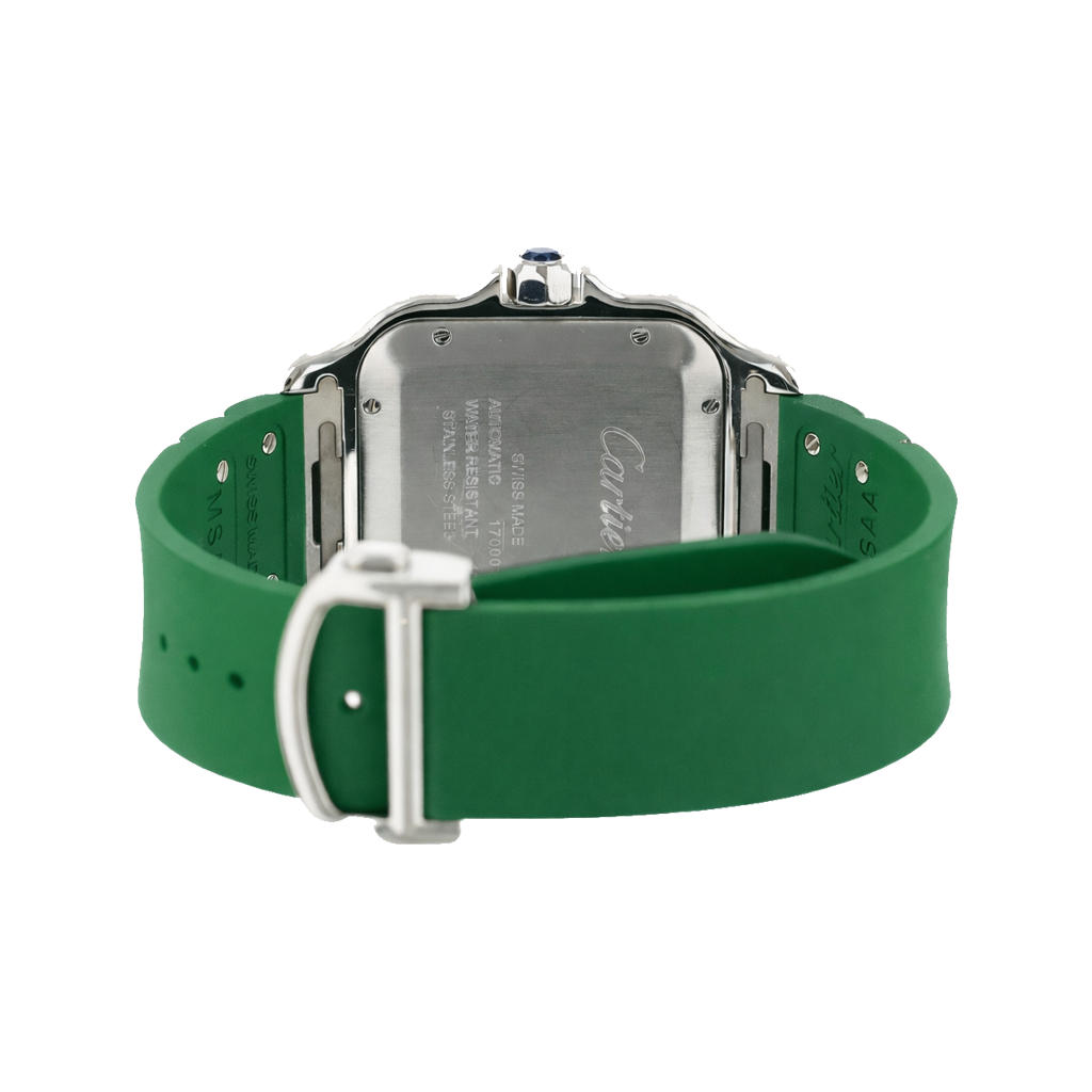 Cartier Rubber Green Men