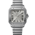 Cartier Santos Silver Dial Men