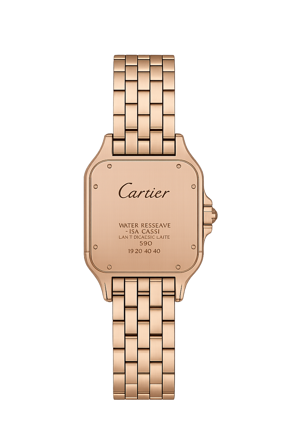 Cartier Santos Rose Gold Women