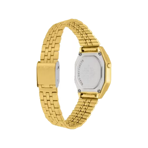 Casio Quartz Gold/White Dial Women