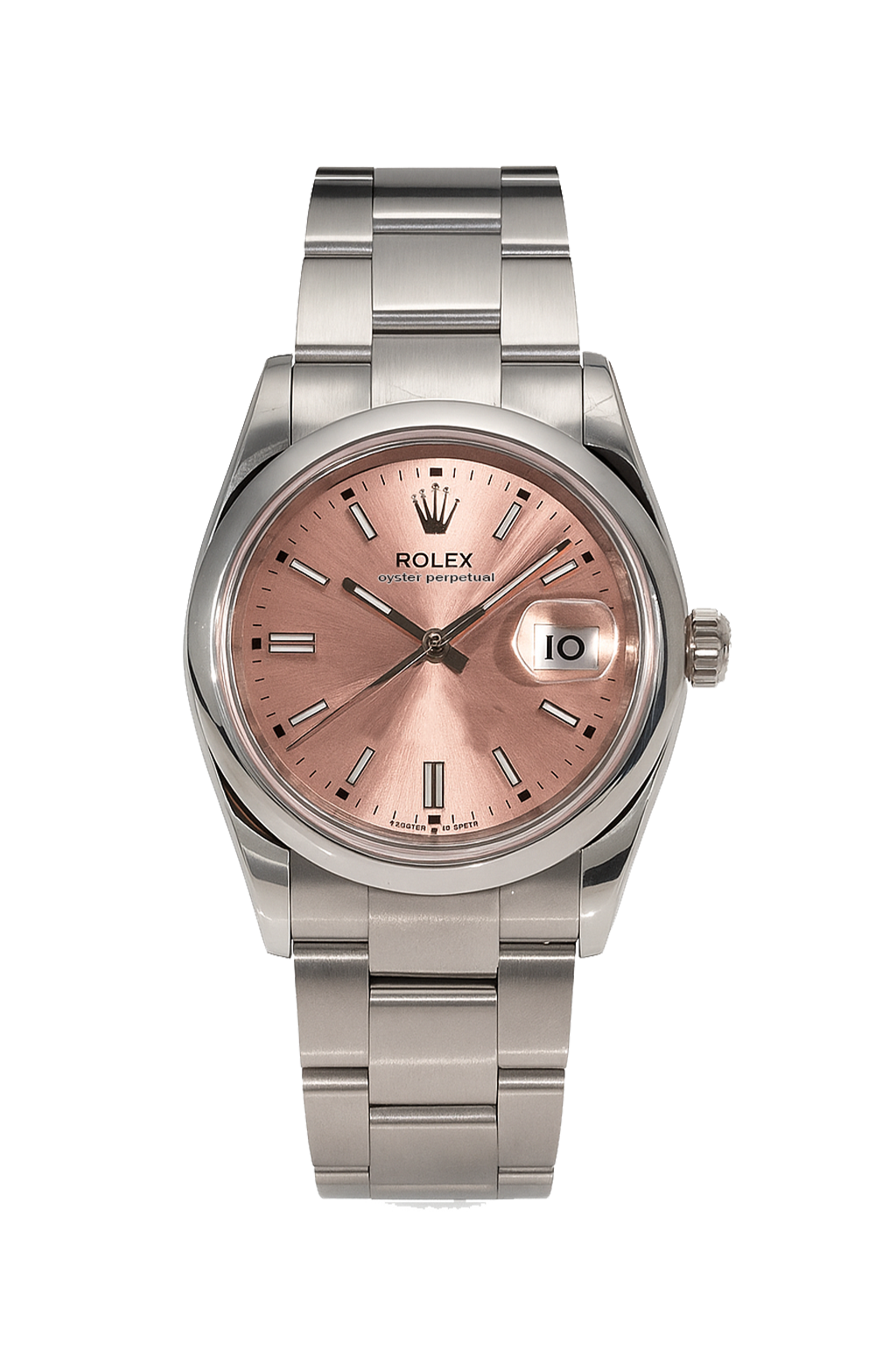Rolex Perpetual Pink Dial Men