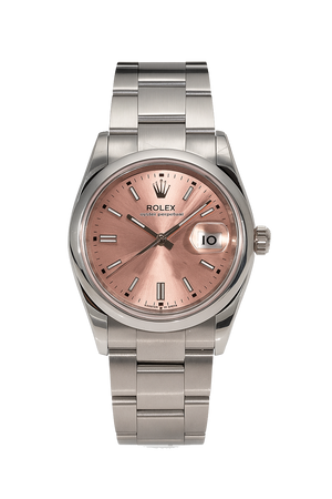Rolex Perpetual Pink Dial Men