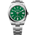 Rolex Perpetual Green Dial Men