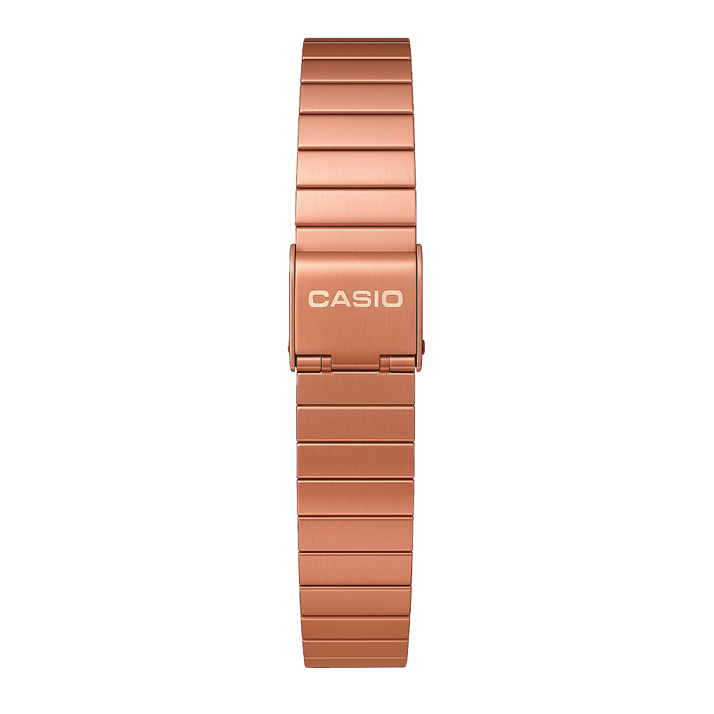 Casio Digital Rose Gold Women