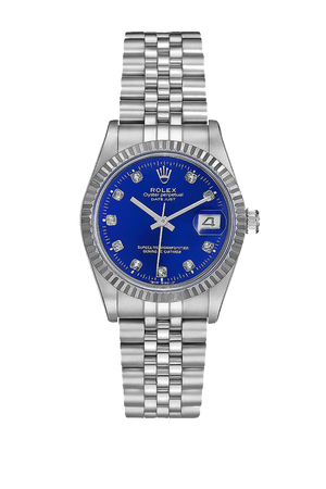 Rolex Datejust Blue Dial Women