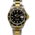 Rolex Submariner Gold/Black Men
