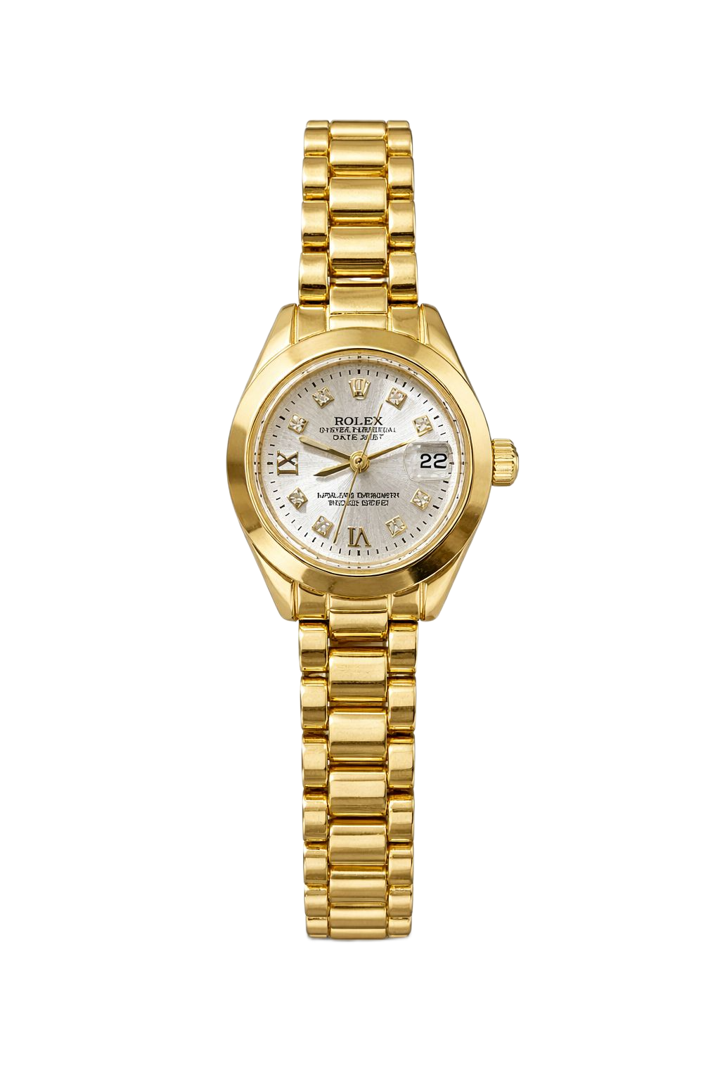 Rolex Datejust Gold/Silver Dial Women Small