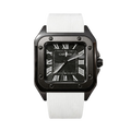 Cartier Rubber White/Black Men