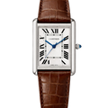 Cartier Tank Brown/Silver Men