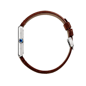 Cartier Tank Brown/Silver Men