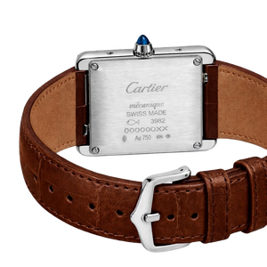 Cartier Tank Brown/Silver Men