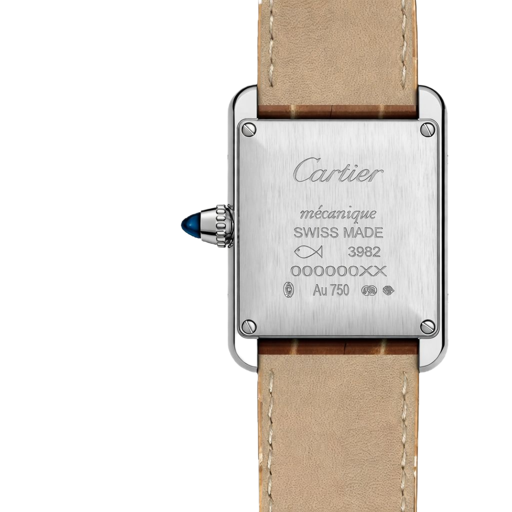 Cartier Tank Brown/Silver Men