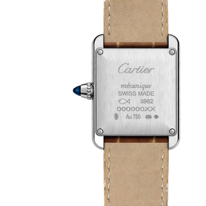 Cartier Tank Brown/Silver Men