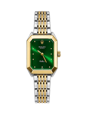 Rolex Green Dial Vintage Women