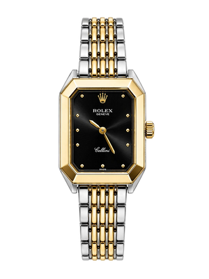 Rolex Black Dial Vintage Women