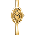 Cartier Baignoire Bracelet Gold Dial Women