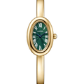 Cartier Baignoire Bracelet Green Dial Women