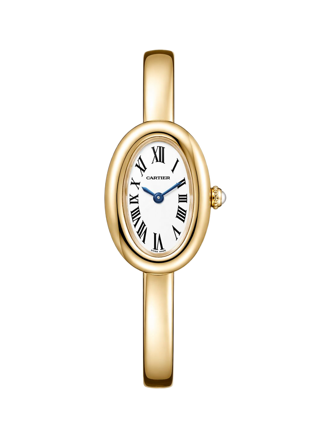 Cartier Baignoire Bracelet White Dial Women