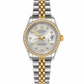 Rolex Oyster White Dial Women