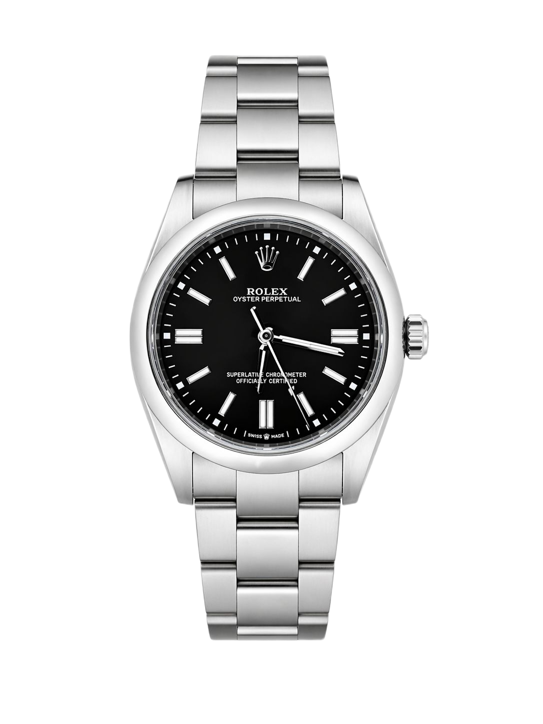 Rolex Perpetual Black Dial Men