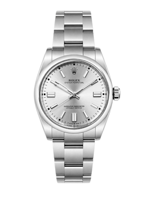 Rolex Perpetual All Silver Men