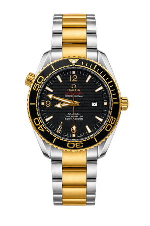 Omega Seamaster Planet Ocean 600M Gold Black Dial