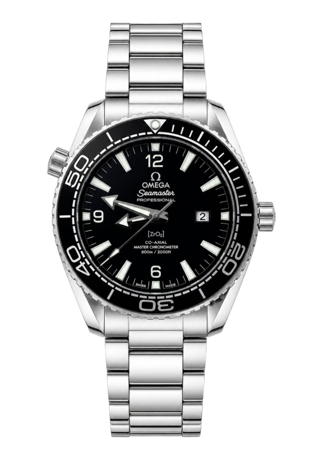 Omega Seamaster Planet Ocean 600M Silver Black Dial