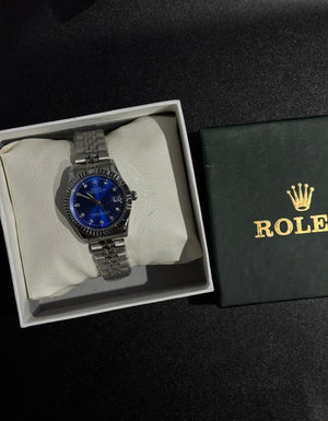 Rolex Datejust Blue Dial Women