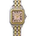 Cartier Quartz Pink Dial Women