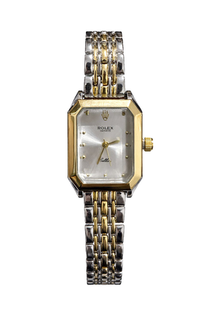 Rolex Silver/Gold Vintage Women