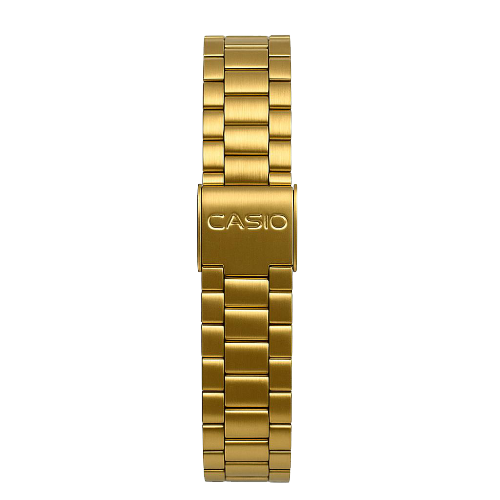 Casio Quartz Gold/White Dial Women
