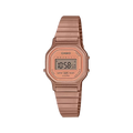Casio Digital Rose Gold Women